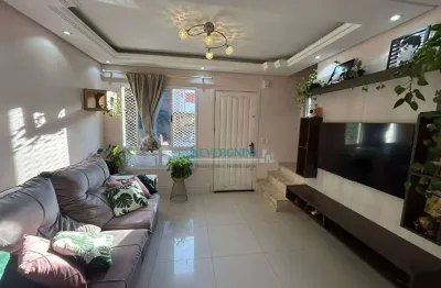 Sobrado com 2 dormitórios para alugar, 72 m² por r$ 2900/mês - central park - cachoeirinha/rs