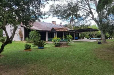Chácara com 4 dormitórios à venda, 10000 m² por r$ 1.350.000,00 - cadiz - gravataí/rs