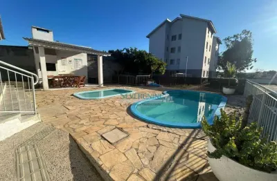 Apartamento com 2 dormitórios para alugar, 40 m² por r$ 1.677,50/mês - santa fé - gravataí/rs