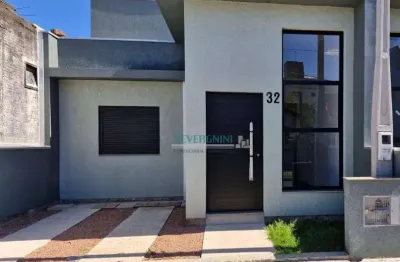 Casa com 2 dormitórios à venda, 50 m² por r$ 350.000,00 - santa fé - gravataí/rs
