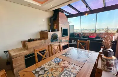 Cobertura com 2 dormitórios à venda, 140 m² por r$ 640.000,00 - centro - cachoeirinha/rs