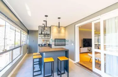 Apartamento mobiliado 3 dormitórios à venda, 158 m² por r$ 1.390.000 - centro - cachoeirinha/rs