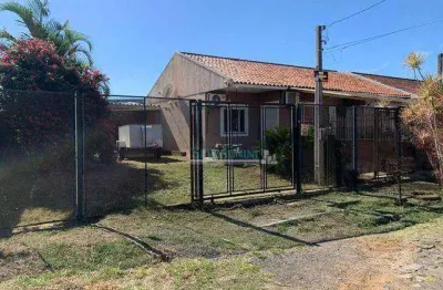 Casa com 2 dormitórios à venda, 44 m² por r$ 265.000,00 - chácara das rosas - cachoeirinha/rs