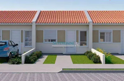 Casa com 2 dormitórios à venda, 40 m² por r$ 225.000,00 - jardim betânia - cachoeirinha/rs