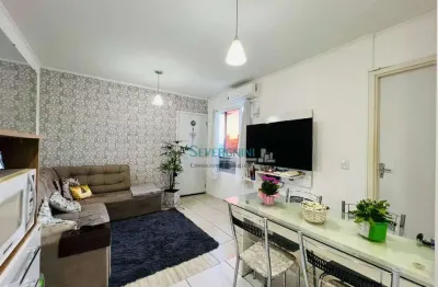 Apartamento com 2 dormitórios à venda, 42 m² por r$ 180.000,00 - santa cruz - gravataí/rs