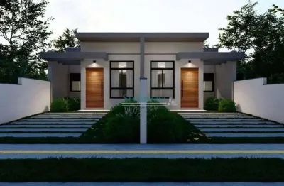 Casa com 2 dormitórios à venda, 68 m² por r$ 349.000,00 - são vicente - gravataí/rs