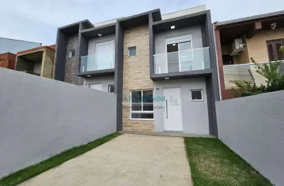 Sobrado com 3 dormitórios à venda, 98 m² por r$ 490.000,00 - reserva bela vista - gravataí/rs