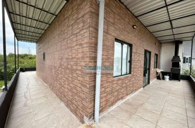 Cobertura com 2 dormitórios para alugar, 70 m² por r$ 2.066,68/mês - parque da matriz - cachoeirinha/rs