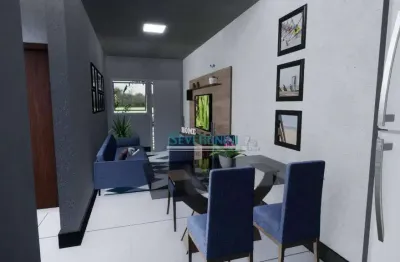 Casa com 2 dormitórios à venda, 50 m² por r$ 297.000,00 - neópolis - gravataí/rs