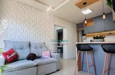 Apartamento com 2 dormitórios à venda, 43 m² por r$ 279.900,00 - vila jardim américa - cachoeirinha/rs