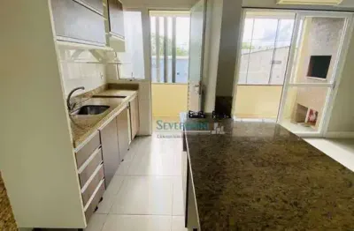 Apartamento com 2 dormitórios para alugar, 62 m² por R$ 1780/mês - Vila City - Cachoeirinha/RS
