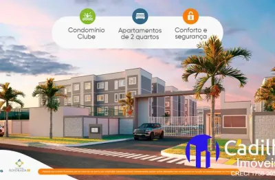 Village alvorada 3 - 02 quartos - região do santa barbara - 41m²