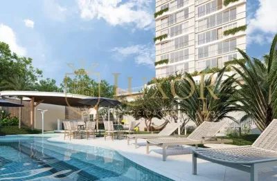 Apartamento no casa giardino, alto padrão frente mar no centro de navegantes sc, 3 e 4 suítes.