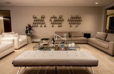Apartamento com 3 dormitórios para alugar, 410 m² por r$ 38.047,00/mês - jardim aquarius - são josé dos campos/sp