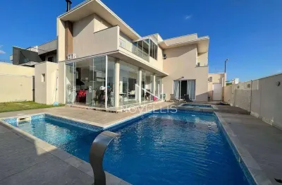 Casa para alugar, 320 m² por r$ 18.415,00/mês - urbanova - são josé dos campos/sp