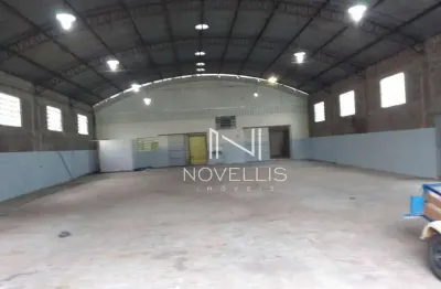 Galpão para alugar, 750 m² por r$ 17.000,00/mês - chácaras reunidas - são josé dos campos/sp