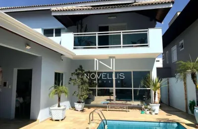 Casa com 4 dormitórios para alugar, 328 m² por r$ 11.610,00/mês - jardim altos de santana i - jacareí/sp