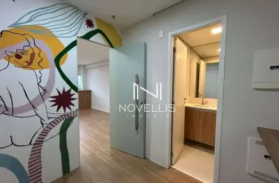 Sala para alugar, 32 m² por r$ 2.755,00/mês - jardim aquarius - são josé dos campos/sp
