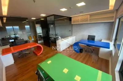 Sala para alugar, 49 m² por r$ 4.840,00/mês - jardim aquarius - são josé dos campos/sp