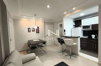 Apartamento com 1 dormitório para alugar, 57 m² por r$ 4.003,00/mês - jardim aquarius - são josé dos campos/sp