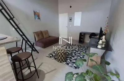 Kitnet com 1 dormitório para alugar, 29 m² por r$ 1.530/mês - jardim maria amélia - jacareí/sp