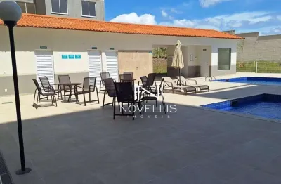 Apartamento com 2 dormitórios para alugar, 44 m² por R$ 2.090,66/mês - Jardim Paraíso - Jacareí/SP