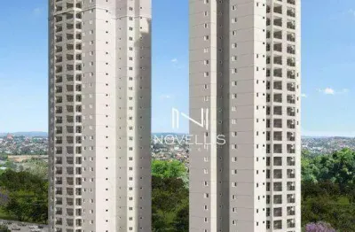 Apartamento com 2 dormitórios para alugar, 64 m² por R$ 2.770/mês - Cidade Jardim - Jacareí/SP