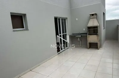 Apartamento Duplex com 2 dormitórios para alugar, 106 m² por R$ 4.173/mês - Parque Residencial Flamboyant - São José dos Campos/SP