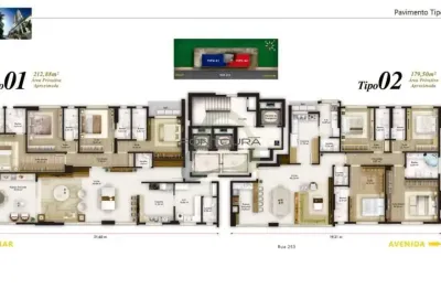 Apartamento com 4 quartos à venda na rua 253, 109, meia praia, itapema por r$ 4.500.000