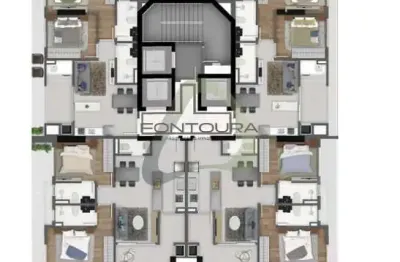 Apartamento com 2 quartos à venda na rua mário padilha (d2) (d3) (d4), 382, balneário perequê, porto belo por r$ 997.000