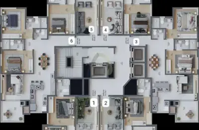 Apartamento com 3 quartos à venda na avenida governador celso ramos (d2) (d3) (d4), 1, balneário perequê, porto belo por r$ 1.190.000