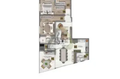 Apartamento com 3 quartos à venda na rua rubens alves, 170, balneário perequê, porto belo por r$ 2.000.000