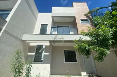 Casa em condomínio fechado com 3 quartos à venda na rua joão vandelino guerreiro (d2), 906, balneário perequê, porto belo por r$ 900.000