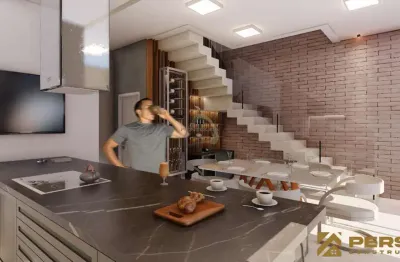 Casa em condomínio fechado com 3 quartos à venda na rua diamantina mendes (d2), vila nova, porto belo por r$ 3.990.000