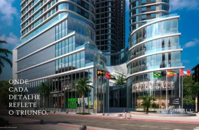 Apartamento com 1 quarto à venda na avenida governador celso ramos, 1253, centro, porto belo por r$ 580.000