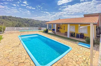 Bela edicula com piscina em lote de 1000 m² em mairinque -  sp com vista panorâmica