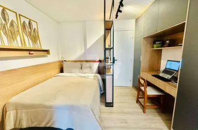 Studio com 1 dormitório à venda, 20 m² por r$ 355.000,00 - água verde - curitiba/pr