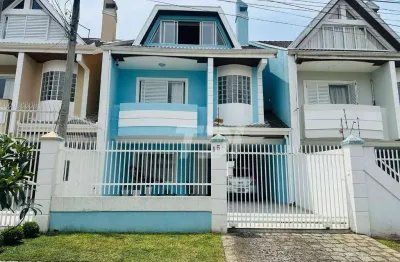 Sobrado com 4 dormitórios à venda, 205 m² por r$ 1.490.000,00 - hugo lange - curitiba/pr