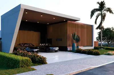 A mais luxuosa casa térrea de 330 m2 implantada em terreno de 660 m2 no plateau d'or privilège