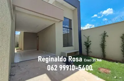 Casa 3 quartos sendo 1 suíte - setor ponta kayana - trindade/go