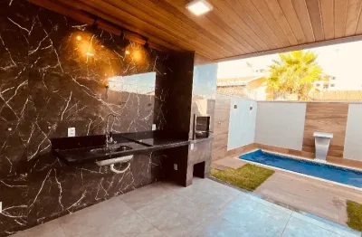 Sobrado de três suítes com piscina aquecida, varanda gourmet ao lado do plaza d’oro shopping