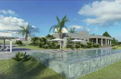 Terreno em condomínio fechado à venda na Rua Bacuris, Zona Rural, Santo Antônio de Goiás