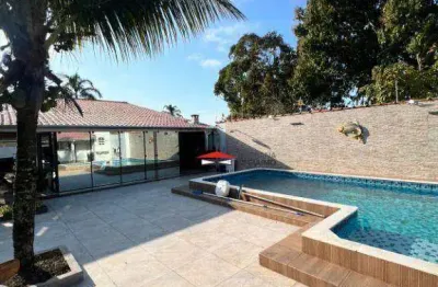 Casa com 3 dormitórios, 300 m² - venda por r$ 1.350.000 ou aluguel por r$ 7.000/mês - praia das palmeiras - caraguatatuba/sp