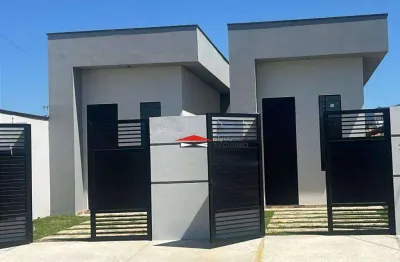 Casa com 3 dormitórios à venda, 78 m² por r$ 430.000,00 - balneário recanto do sol - caraguatatuba/sp