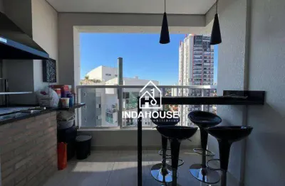 Apartamento com 3 dormitórios, 82 m² - vila sfeir - indaiatuba/sp
