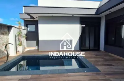 Casa  Nova  C/ 3D/3 suítes - Jardim Residencial Dona Maria Cândida - Indaiatuba/SP