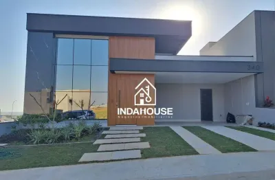 Casa térrea com 3 suíte à venda, 188 m²- condomínio dona maria cândida - indaiatuba/sp