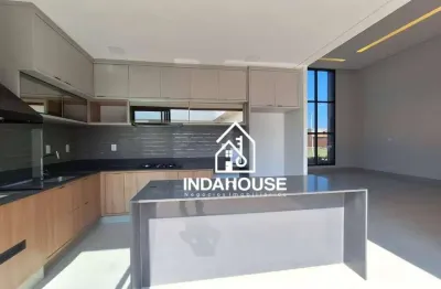 Casa Térrea com 3 suíte à venda, 188 m²- Condomínio Dona Maria Cândida - Indaiatuba/SP