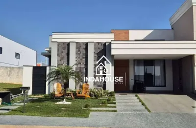 Casa com 3 dormitórios à venda, 174 m² por r$ 1.700.000,00 - jardim residencial dona lucilla - indaiatuba/sp