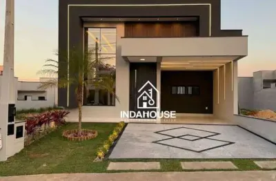 Casa térrea - 136 m²  - loteamento park gran reserve - indaiatuba/sp